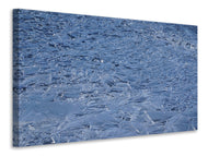 Canvas print Ice on the lake