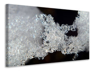 Canvas print Ice crystals XL
