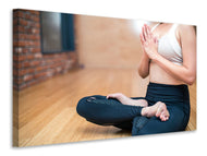 Canvas print Relaxed yoga