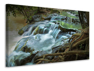 Canvas print Eyecatcher waterfall