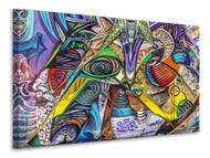 Canvas print Fantasy graffiti