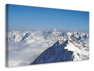 Canvas print Fantastic view of the peaks