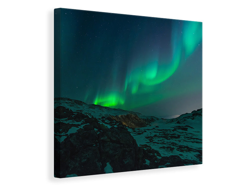 Canvas print Fascination Northern Lights