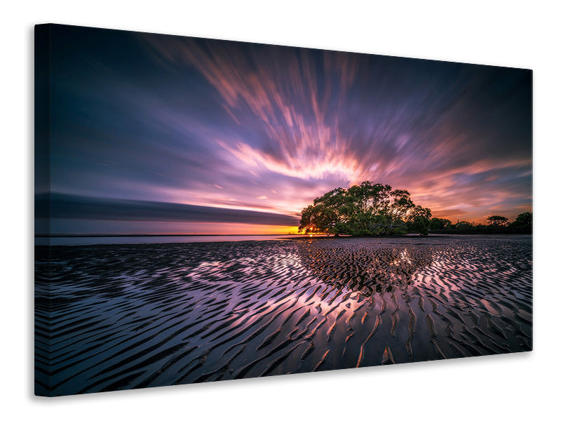Canvas print Fascinating landscape by the sea