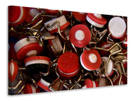 Canvas print Bottle closures