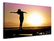 Canvas print Freedom by the sea