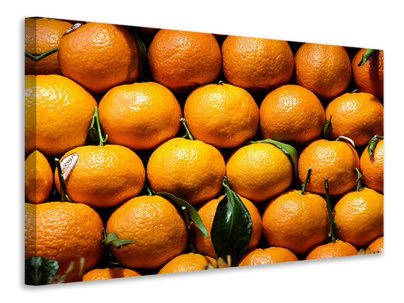 Canvas print Fresh oranges