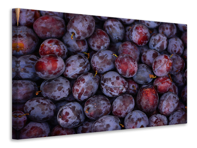Canvas print Fresh plums