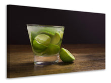 Load image into Gallery viewer, Canvas print Fresh caipirinha
