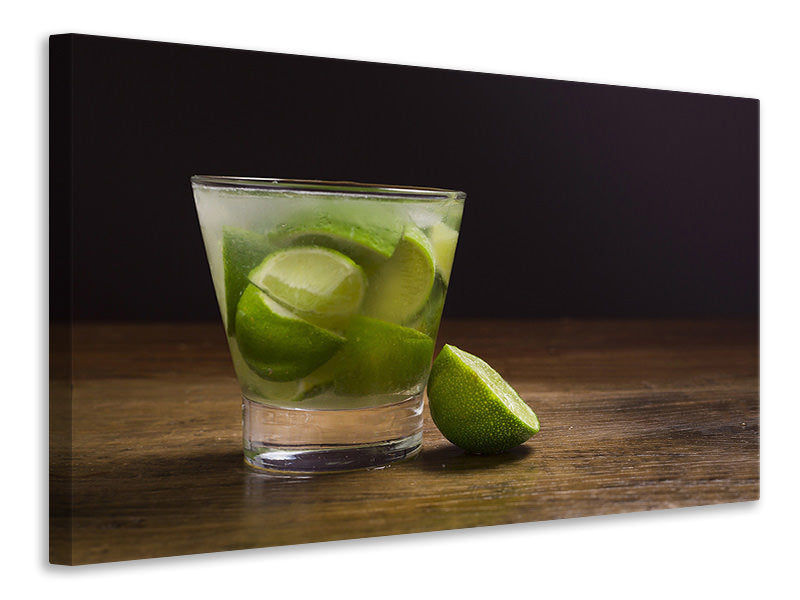 Canvas print Fresh caipirinha