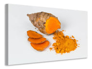 Canvas print Fresh turmeric