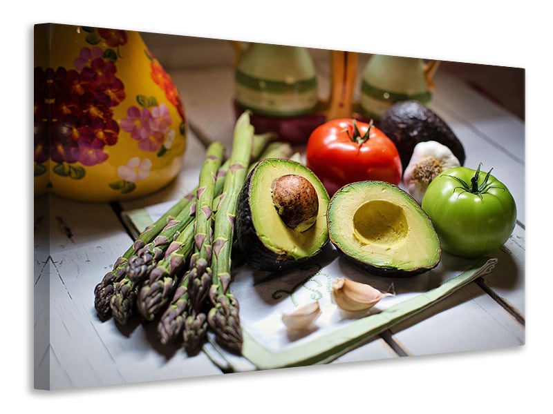 Canvas print Fresh vegetables XL