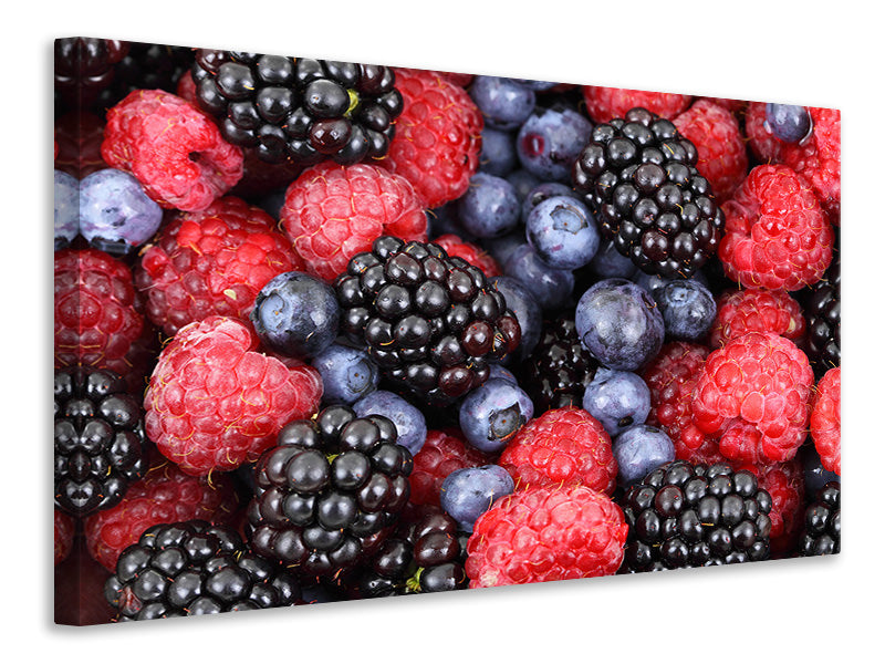 Canvas print Fruity berries