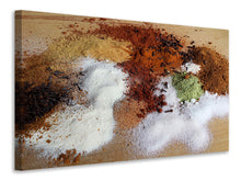 Load image into Gallery viewer, Canvas print Ground spices
