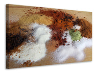 Canvas print Ground spices