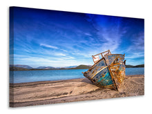 Load image into Gallery viewer, Canvas print Stranded boat
