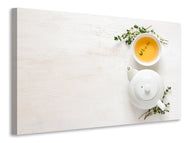 Canvas print Healthy green tea
