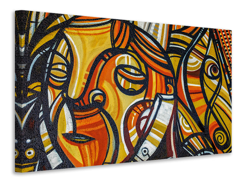 Canvas print Graffiti fantasy