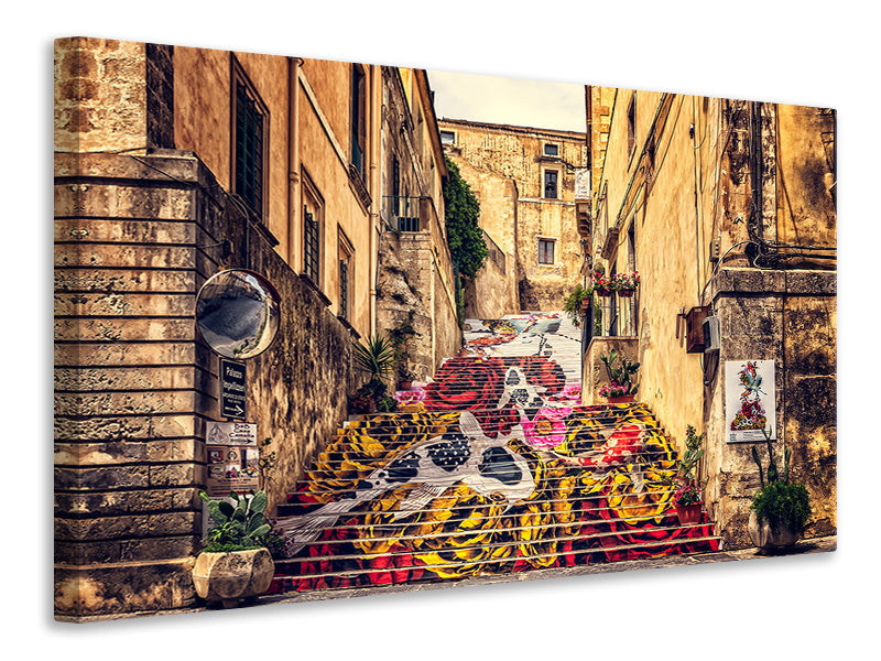 Canvas print Graffiti in Sicily