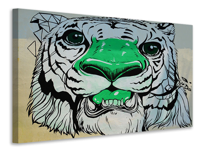 Canvas print Graffiti Tiger