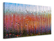 Canvas print Behind glass