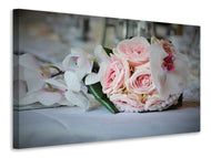 Canvas print Wedding bouquet