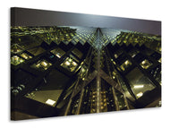 Canvas print Imposing architecture at night