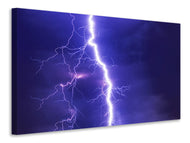 Canvas print Imposing lightning