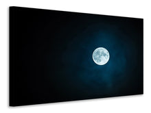 Load image into Gallery viewer, Canvas print Imposing full moon
