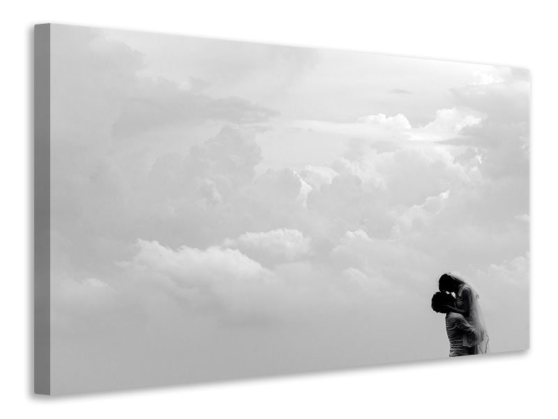 Canvas print In the clouds