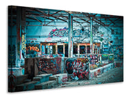 Canvas print In the subway