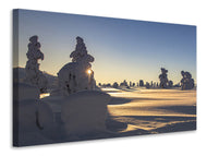 Canvas print In Lapland