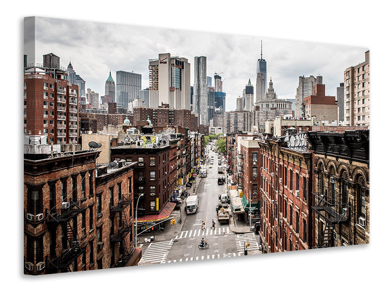 Canvas print Somewhere in Manhattan