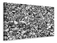 Canvas print Pebble wall
