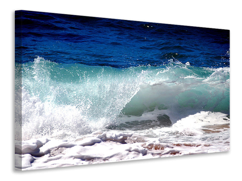 Canvas print Powerful surf