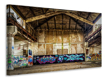 Load image into Gallery viewer, Canvas print Loft graffiti
