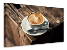 Load image into Gallery viewer, Canvas print My cappuccino
