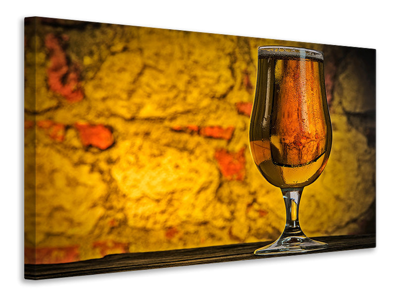 Canvas print My favorite beer