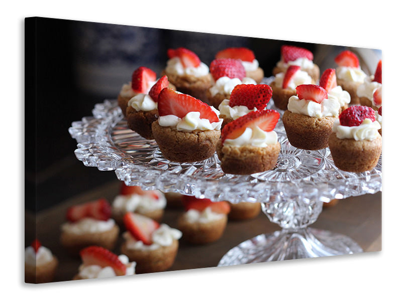 Canvas print Mini cake