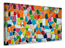 Load image into Gallery viewer, Canvas print Mosaic stones

