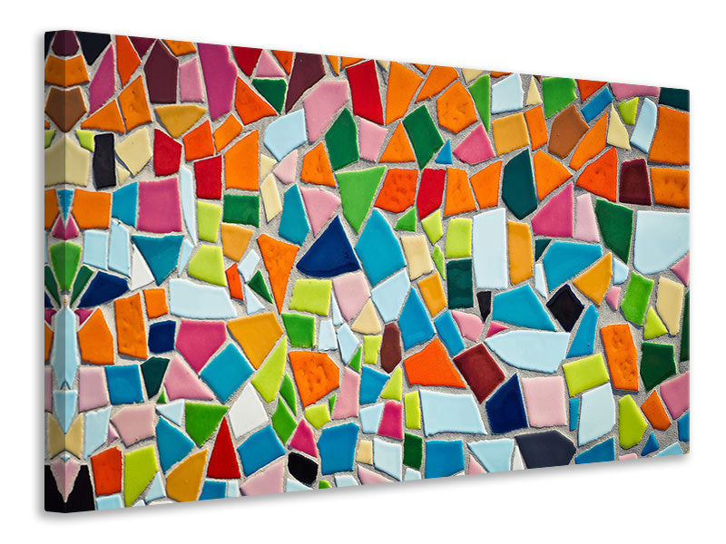 Canvas print Mosaic stones