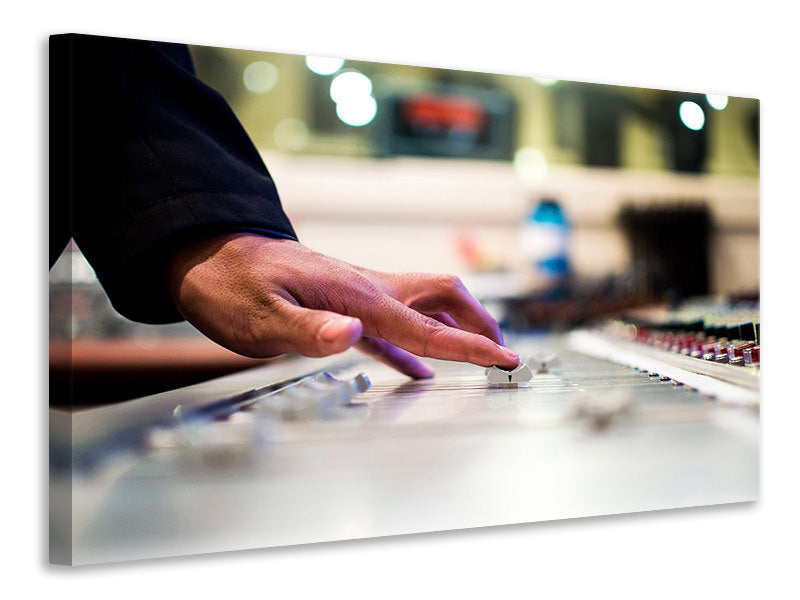 Canvas print Music maker