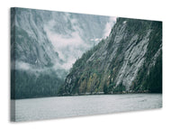Canvas print Mysterious mood in the mountains
