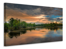 Load image into Gallery viewer, Canvas print Mystic lake
