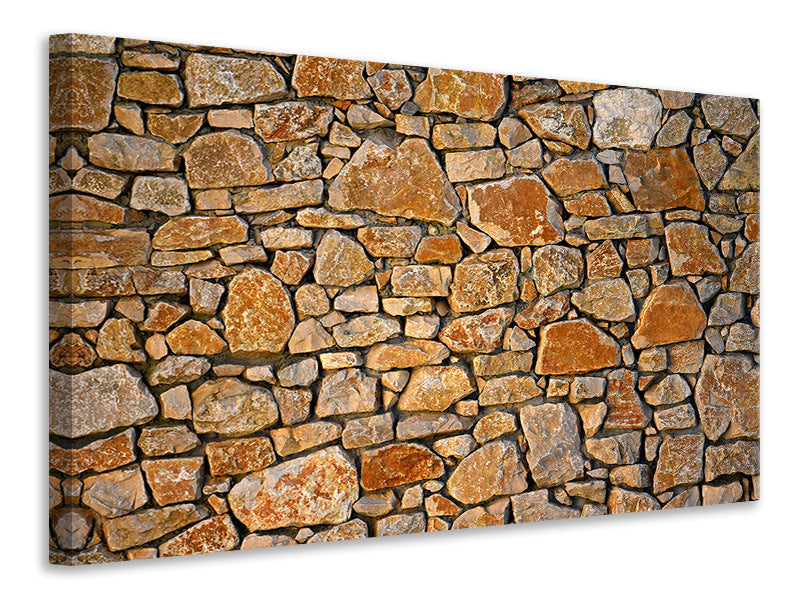Canvas print Nature stone wall