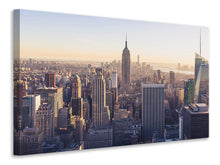 Load image into Gallery viewer, Canvas print New York at sunrise
