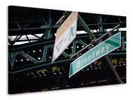 Canvas print NY Broadway