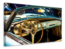 Load image into Gallery viewer, Canvas print Oldtimer interior
