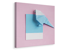 Load image into Gallery viewer, Canvas print Origami bird
