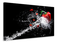Load image into Gallery viewer, Canvas print Paprika Splash XL
